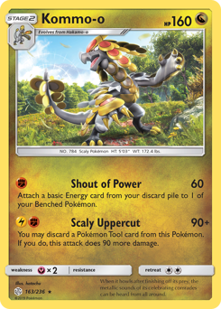 Kommo-o from Cosmic Eclipse