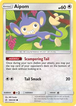 Aipom from Cosmic Eclipse