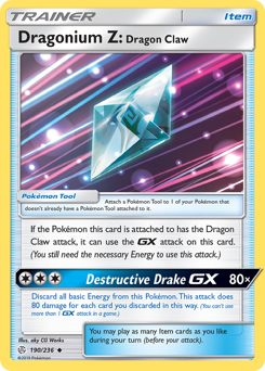 Dragonium Z: Dragon Claw from Cosmic Eclipse