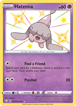 Hatenna from Shining Fates Shiny Vault