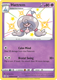 Hattrem from Shining Fates Shiny Vault