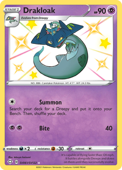Drakloak from Shining Fates Shiny Vault