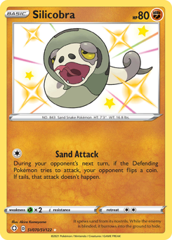 Silicobra from Shining Fates Shiny Vault