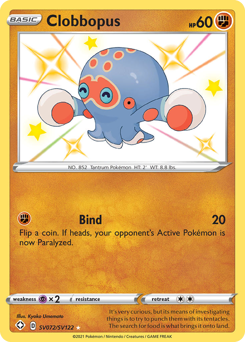 Clobbopus from Shining Fates Shiny Vault